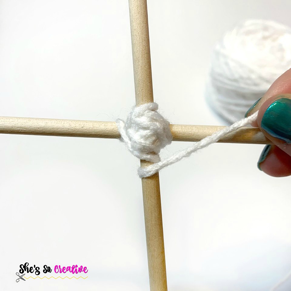 How to Make a God's Eye - Free Craft Tutorial 6 God's Eye Craft