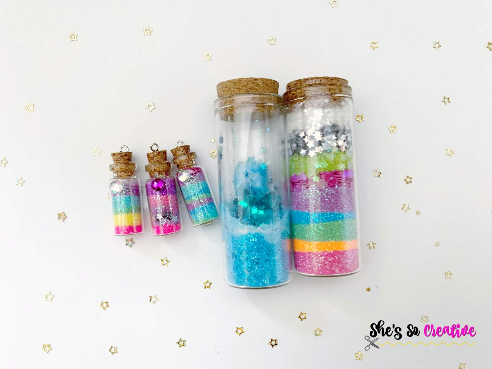 How to Make Mythical Magic Bottles - Free Tutorial 1